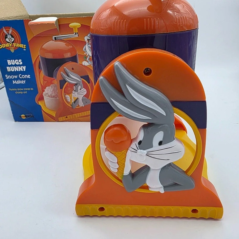 BUGS BUNNY SNOW CONE MAKER 1998 VINTAGE Ice‎ Shaved